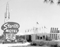 Starlite motel  one of first motels constructed in Cocoa Beach